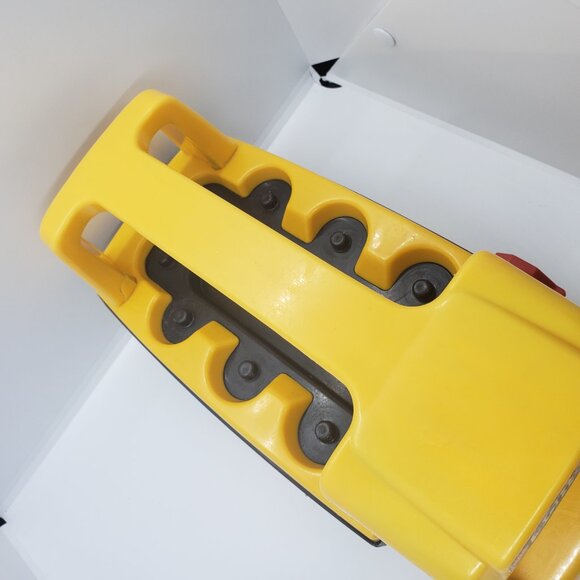 Little Tikes Toddle Tots School Bus Yellow Push Along Vehicle Vintage 1988 Toy - Picture 10 of 16